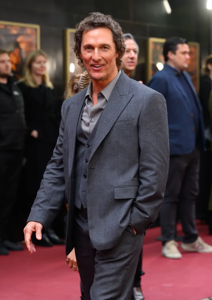 Matthew McConaughey attends 