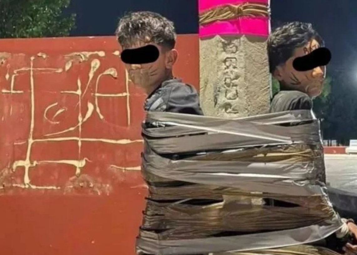 Mexico’s ‘Batman’ Is Hunting Suspected Thieves and Taping Them to Streetlights