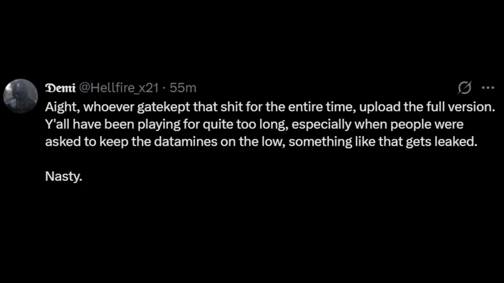 Missing-Link Intro Leaks