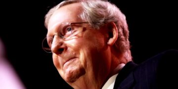 ‘Insulted’ GOP senator storms off live interview when pressed on McConnell’s proof of life