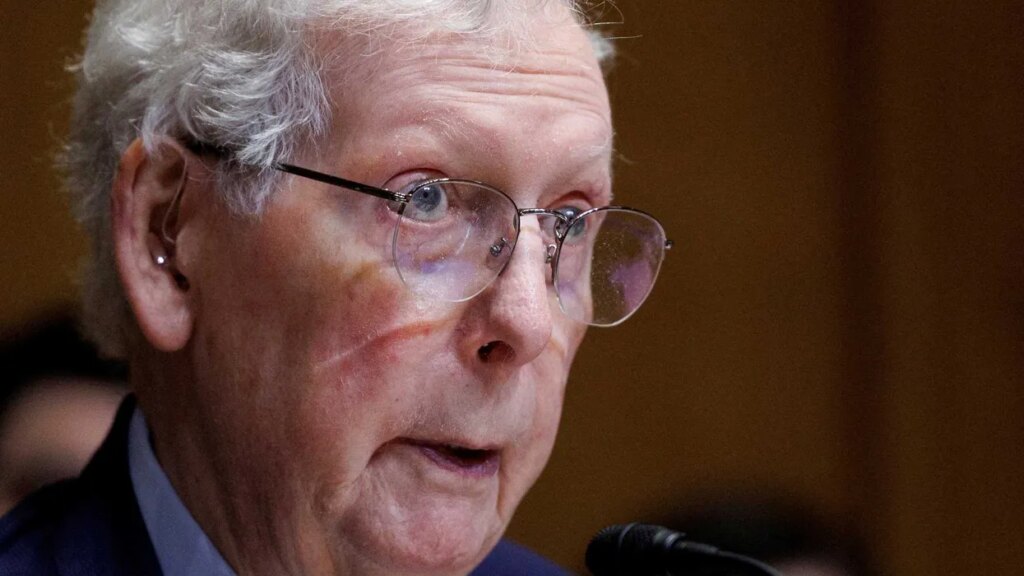 McConnell health scare sparks MAGA civil war as rebel Republican weighs in