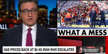 ‘Asleep at the wheel!’ Chris Hayes aghast at Trump’s apathy as war casualties pile up
