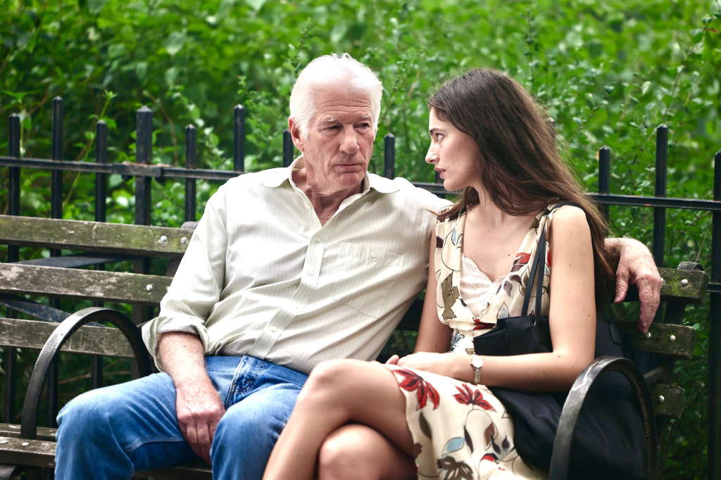 Richard Gere and Diana Silvers in a still from their film 