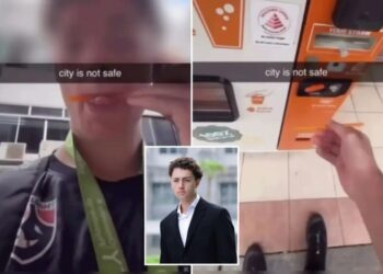 French student pleads guilty and is fined for a straw-licking stunt in Singapore