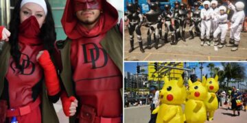Comic Con cosplayers brave heat, mishaps and months of work to showcase fandom