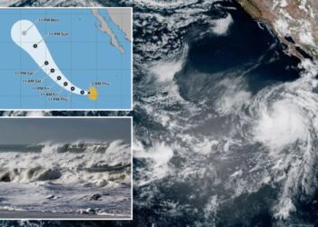 Intensifying Tropical Storm Elida to bring turbulent ocean swells to SoCal