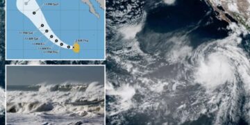 Intensifying Tropical Storm Elida to bring turbulent ocean swells to SoCal