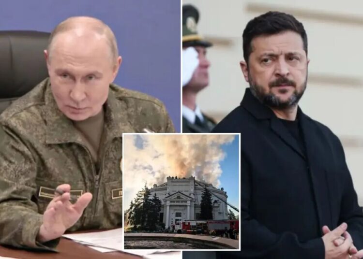 1 killed in attack on Crimea as Putin and Zelensky hold separate Trump calls