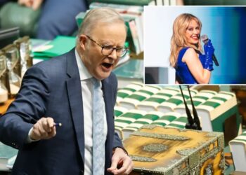 Married Australian PM Anthony Albanese says he’d have sex with Kylie Minogue in wild podcast interview
