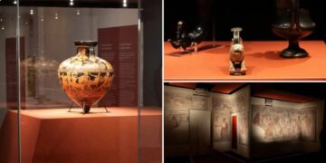 Italy puts ancient Etruscan tomb paintings worth millions on display in latest cultural acquisition