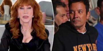 Kathy Griffin claims she’s banned from Jimmy Fallon’s ‘Tonight Show’ for being ‘too inappropriate, controversial’