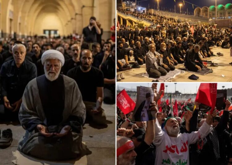 Three sons of Iran’s late Ayatollah Khamenei appear at funeral — but Supreme Leader Mojtaba Khamenei is still absent
