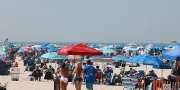 Suspected shark attack at NY beach leaves swimmer’s ‘bone’ exposed: sources