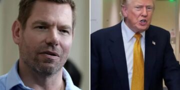 Eric Swalwell spent years coming for Trump — then tried silencing critics