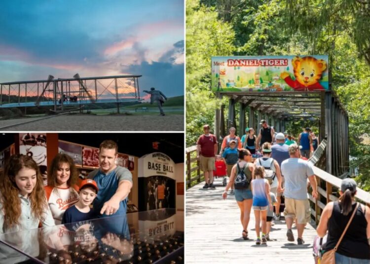 The most all-American attraction in each of the 13 OG colonies to visit this summer