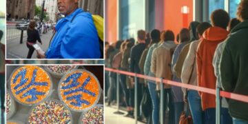 Americans are paying people to wait in line for TikTok-famous food