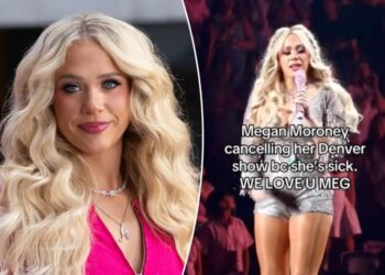 Megan Moroney cancels Denver concert after 3 songs as she fights back tears