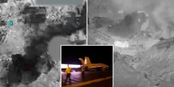 US blitzes Iranian missile depots, air defenses on 8th consecutive night of strikes after two servicemembers killed in Jordan