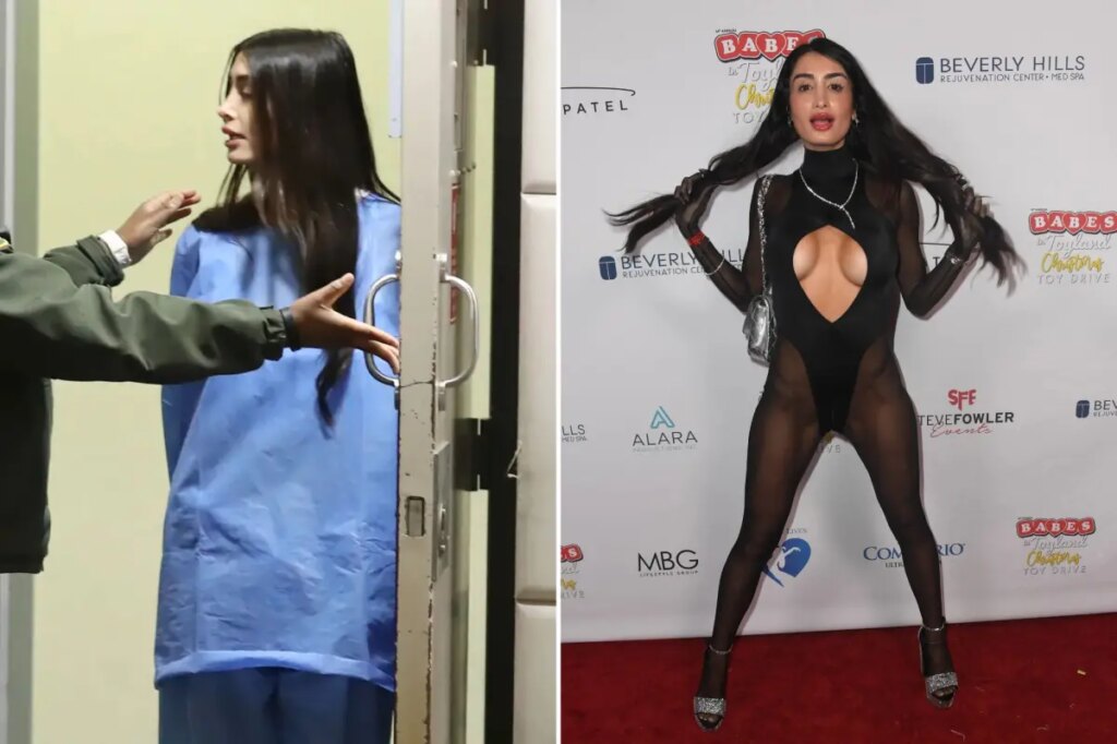 Penthouse Pet’s Coachella crime spree revealed as she’s seen for first time in jailhouse gown
