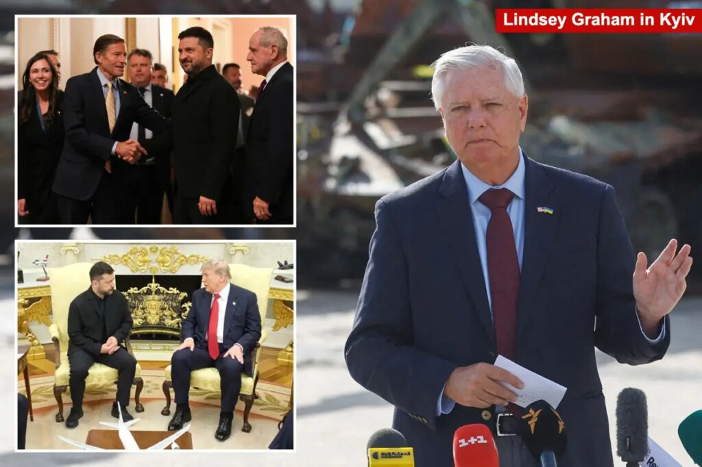 Senate advances Lindsey Graham’s long-stalled Russia sanctions bill just hours after his funeral
