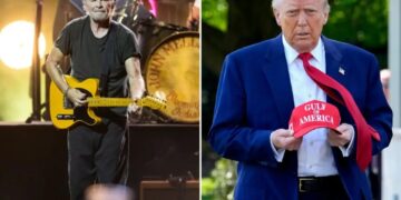 White House fires back after John Mellencamp mocks Trump’s Gulf of America during concert