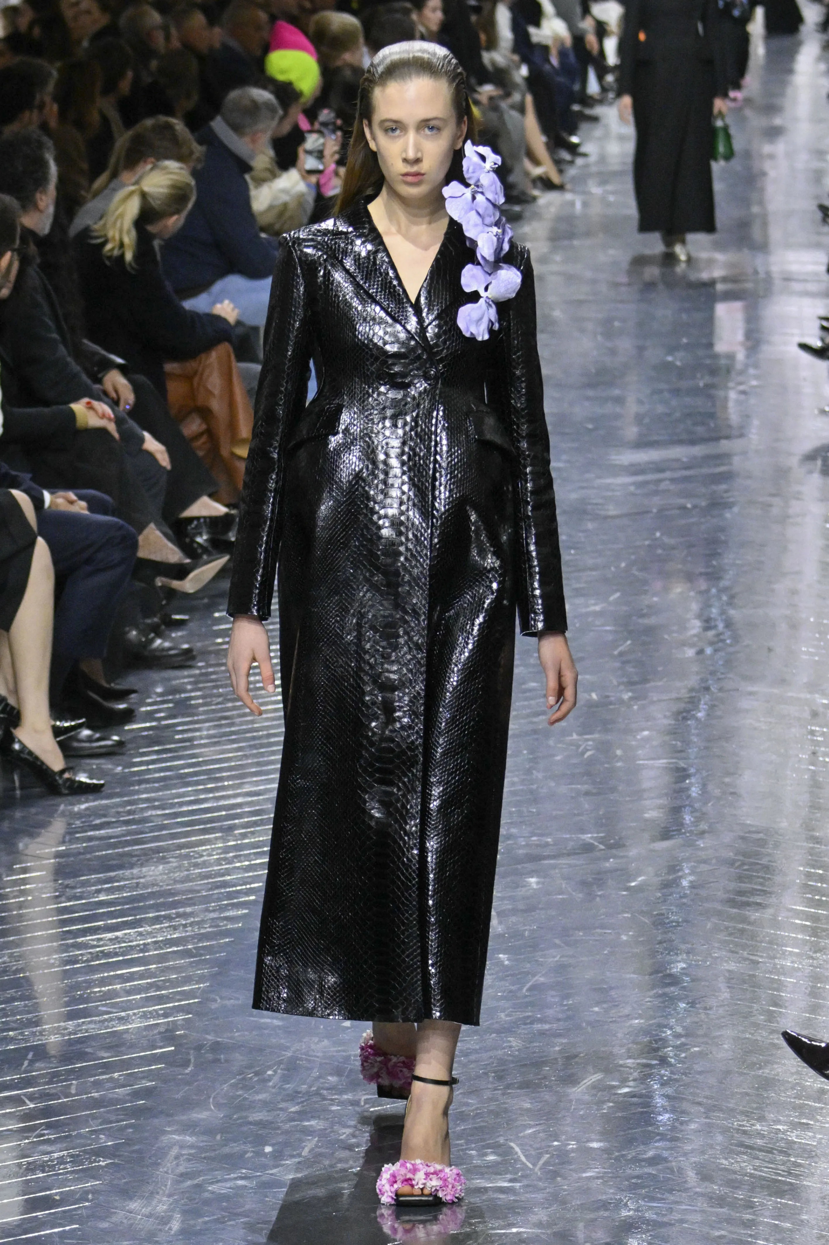 Sunday Rose walks the runway during the Christian Dior Haute Couture Week 