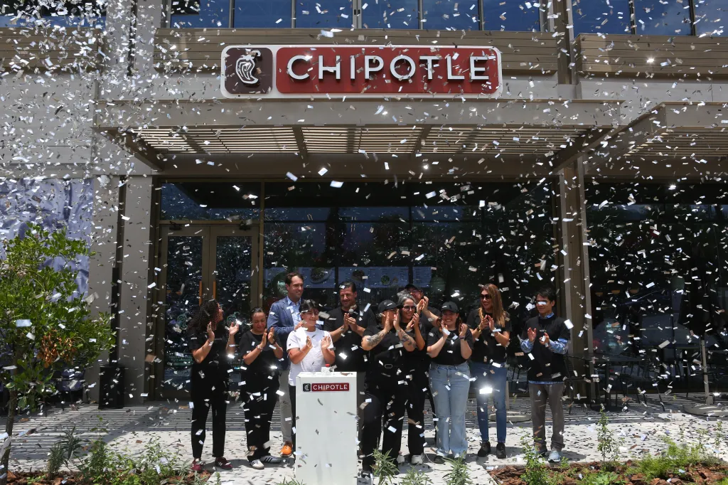 Chipotle Mexican Grill opened its first restaurant in Mexico this month as part of the fast-casual chain's international growth strategy.