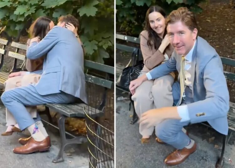 Lawyers caught canoodling in Central Park in viral video identified  