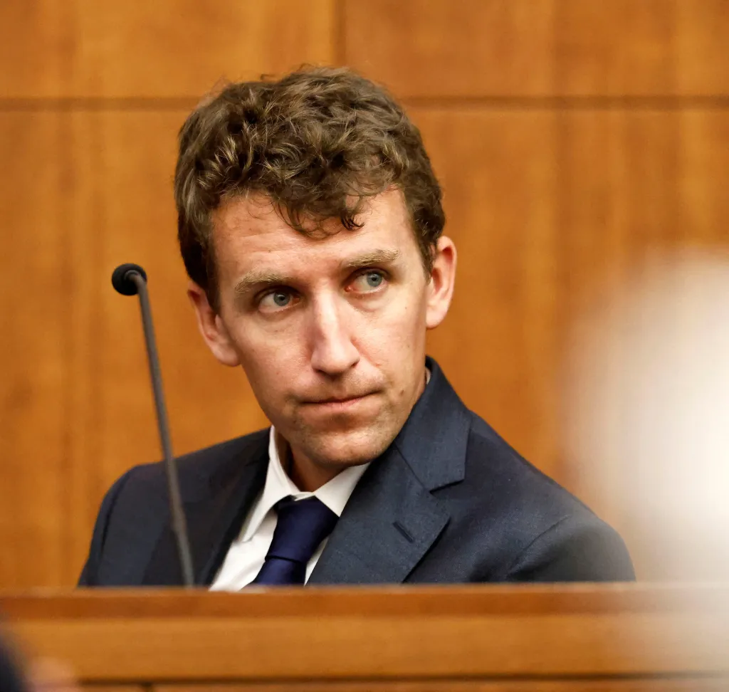 Patrick Clancy at the murder trial of Lindsay Clancy.