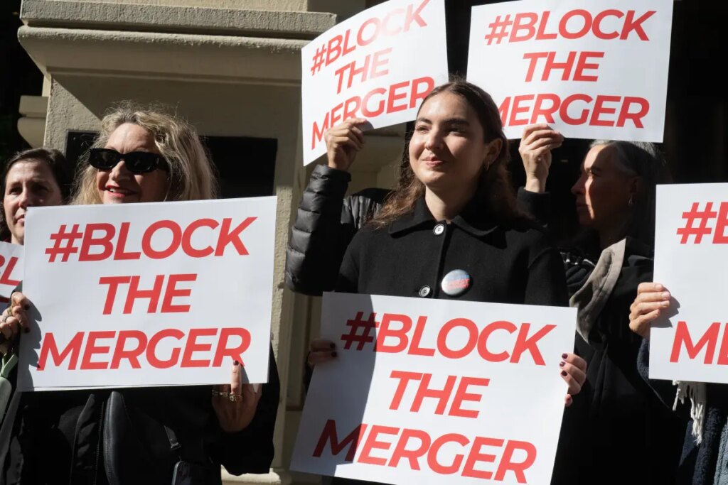 Antitrust lawsuit on Paramount-Warner Bros. merger is just a ploy to stoke anti-Trump hate before midterms