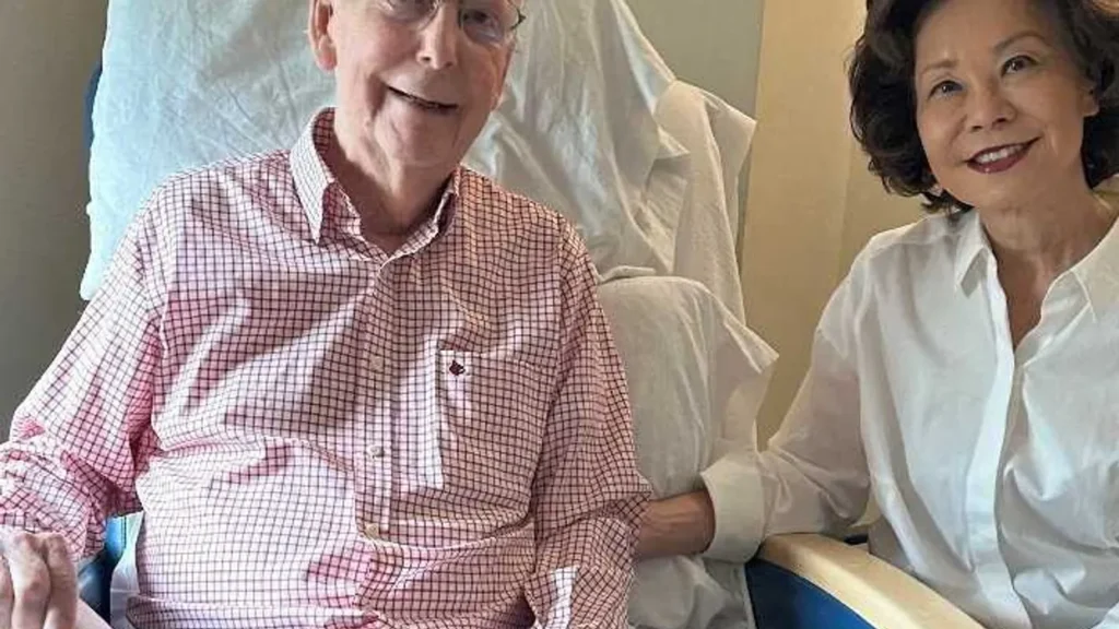 ‘Stop him!’ Senator sics security on reporter pleading for info on sickly Mitch McConnell