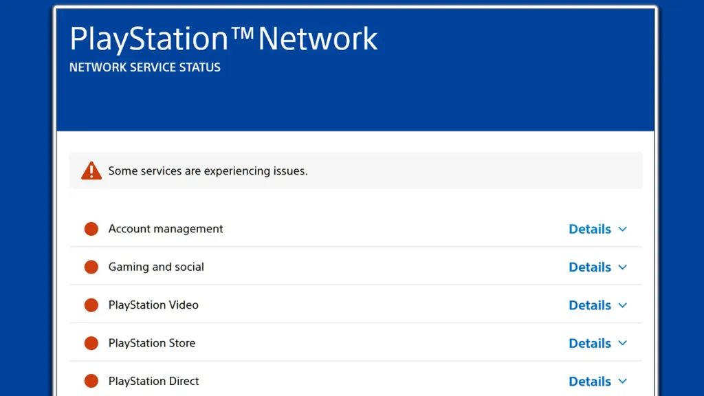 PlayStation Network Down