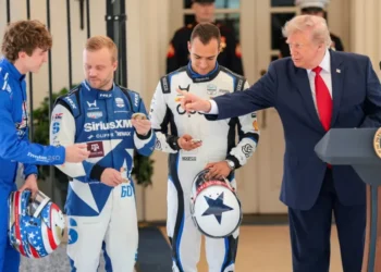 Internet stunned as Trump skips Lindsey Graham tribute for race cars: ‘Didn’t mention him’