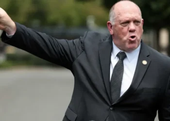 Outrage as visibly upset Trump border czar blurts out shock admission