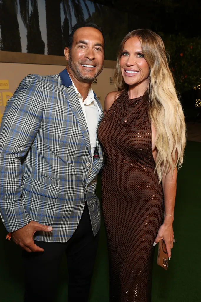 Ryan Boyajian and Jennifer Pedranti posing at 