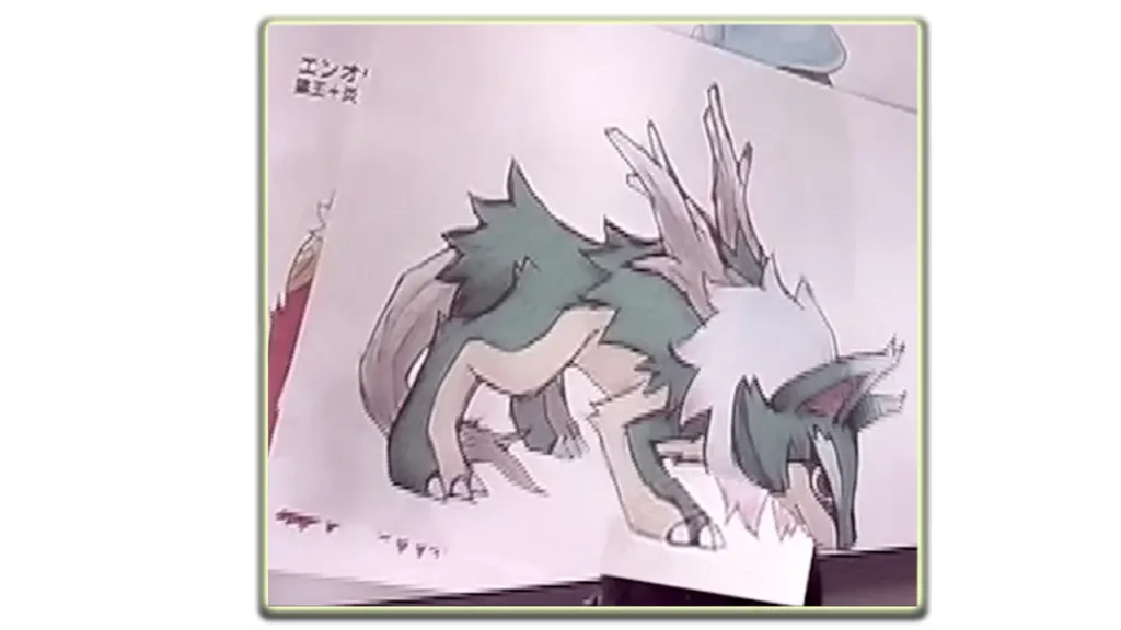 Scrapped Gen 4 Grass Starter Wolf
