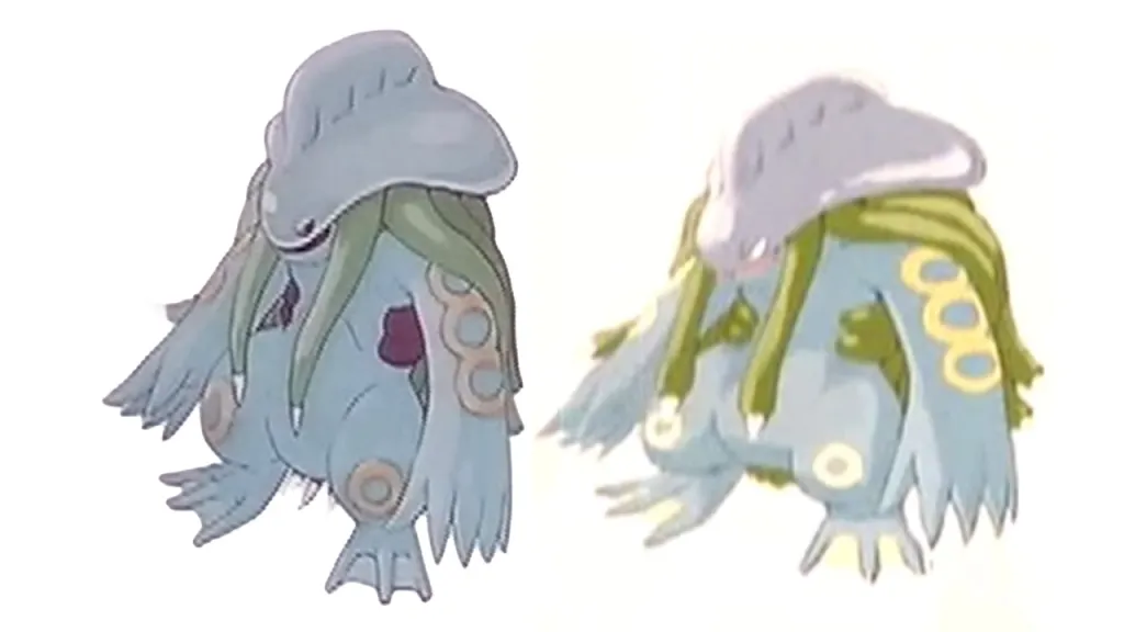 Scrapped Gen 4 Water Starter Frog