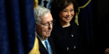 ‘A bizarre thing to do’: Eyebrows rise after Mitch McConnell’s wife took unexpected trip