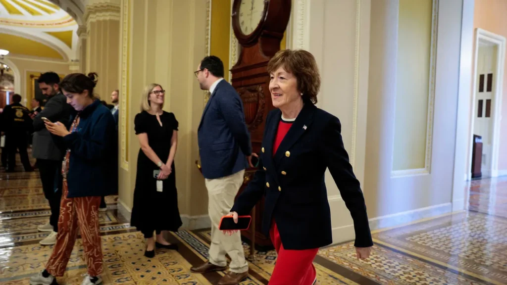 ‘Dreadful copout’: Susan Collins rebuked for ‘shameful’ defense of Trump nominee