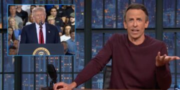 Seth Meyers Loses It After Trump Claims He’s Never Heard of Affordability: ‘You’re the One Who Said It!’