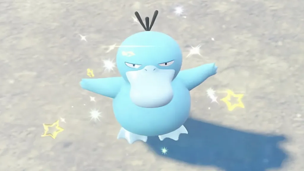 Shiny Psyduck Wallpaper