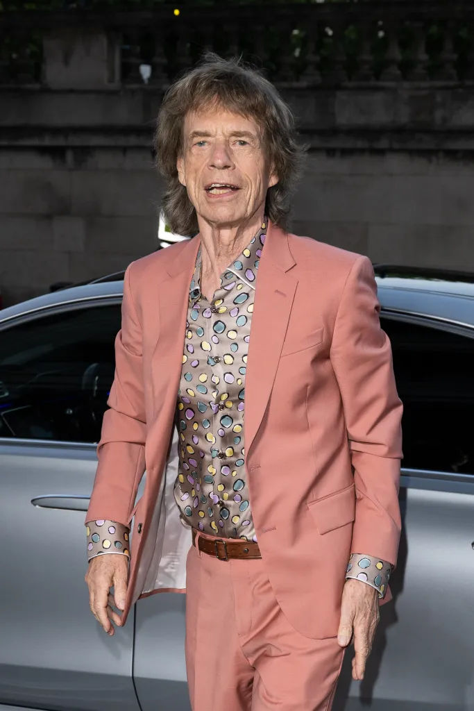 Mick Jagger at the launch of The Rolling Stones' new album, 