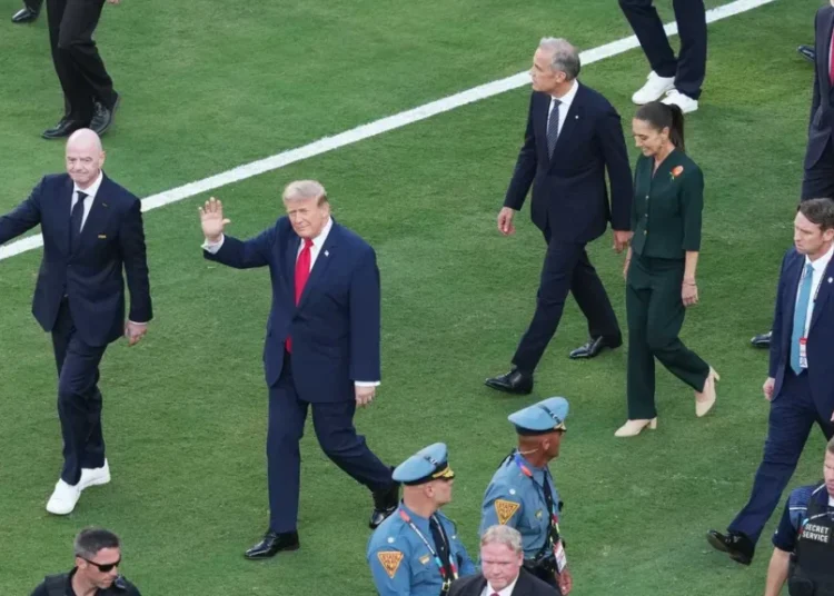Trump booed at the World Cup Final after being introduced for trophy ceremony