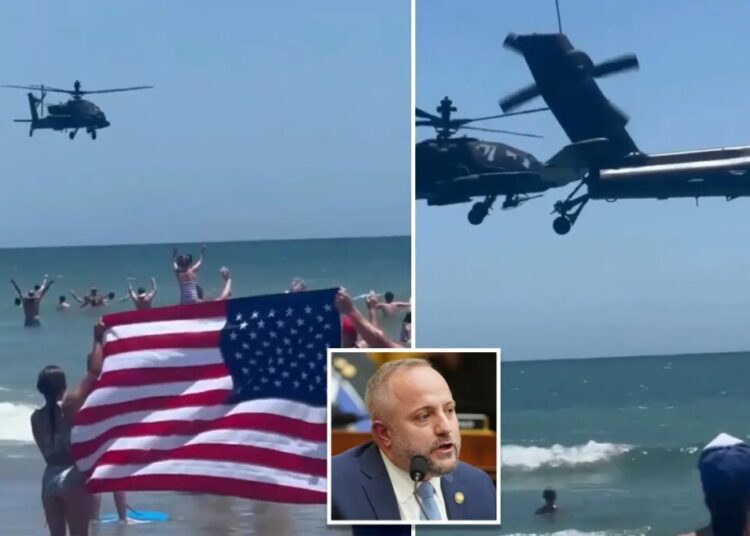 South Carolina National Guard suspends Apache pilots who dazzled beachgoers, prompting outrage: ‘Should be celebrated, not sanctioned’