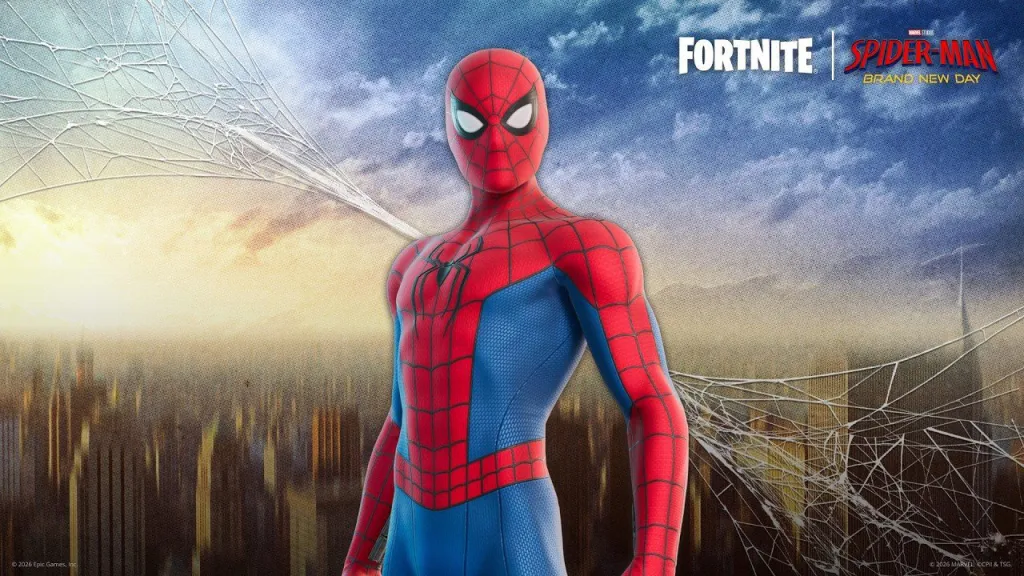 Spiderman Brand New Day Fortnite Collab