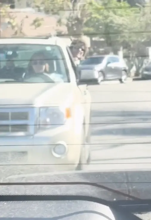 Interview conducted in moving cars.