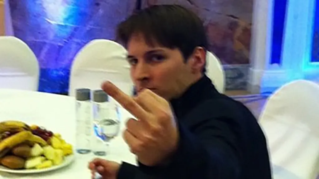 Telegram’s official X account posted a photo of Pavel Durov giving the middle finger shortly after Russia charged him with aiding terrorism.