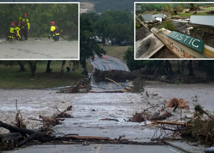 Deadly Texas flood sweeps away deer in heartbreaking video — as emergency warnings issued in city where Camp Mystic tragedy struck