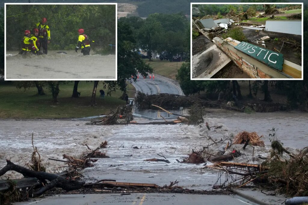 Deadly Texas flood sweeps away deer in heartbreaking video — as emergency warnings issued in city where Camp Mystic tragedy struck