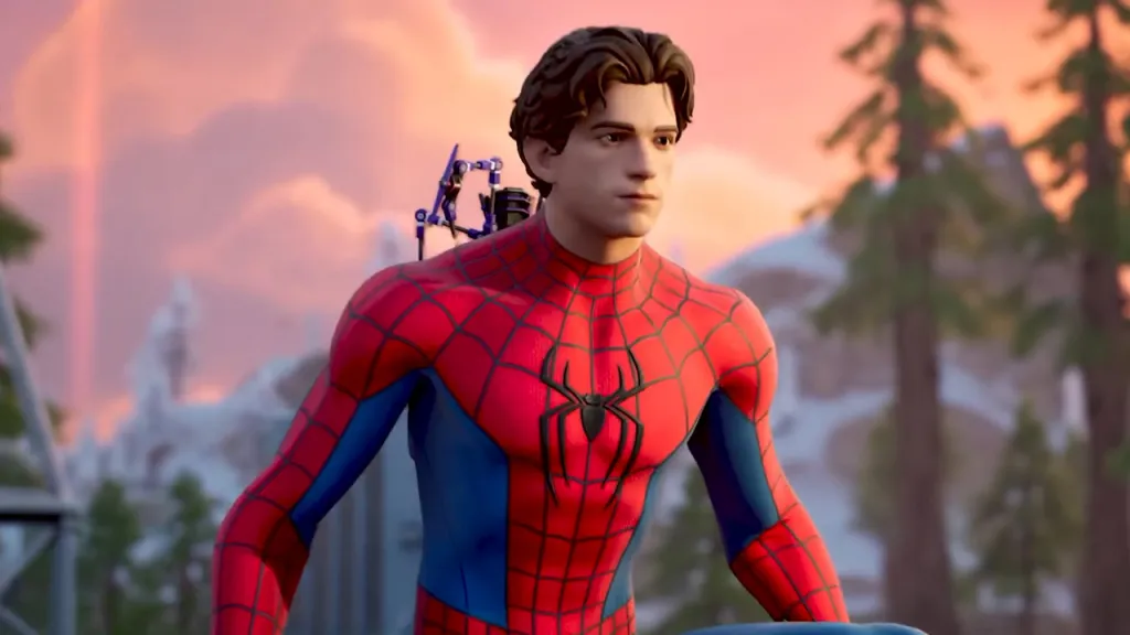 Tom Holland Spiderman Fortnite Skin